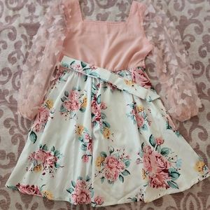 Girls Butterfly Dress